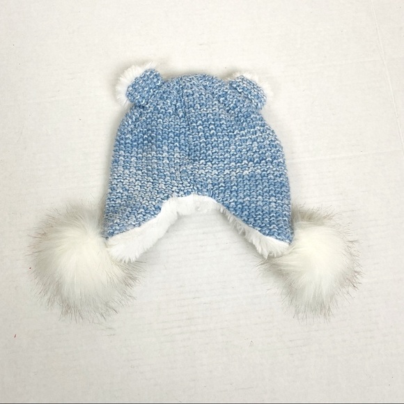 Toby & Me Polar Bear Knit Beanie Size 12-24 Months - Picture 4 of 8